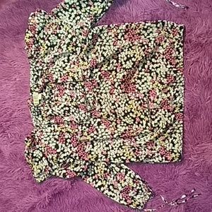 Michael Kors Top, Size Large, Floral Color